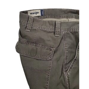 Wrangler‎ Cargo Pants Mens 40x30 OLIVE GREEN Khaki  Workwear